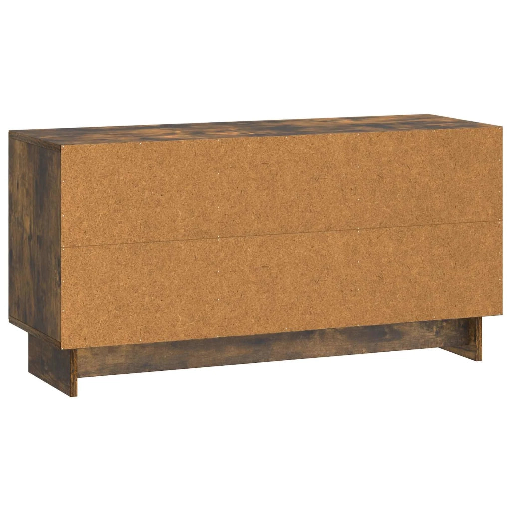Mobile TV 99 x 34,5 x 50 cm Rovere Fumo Legno ingegnerizzato 894030