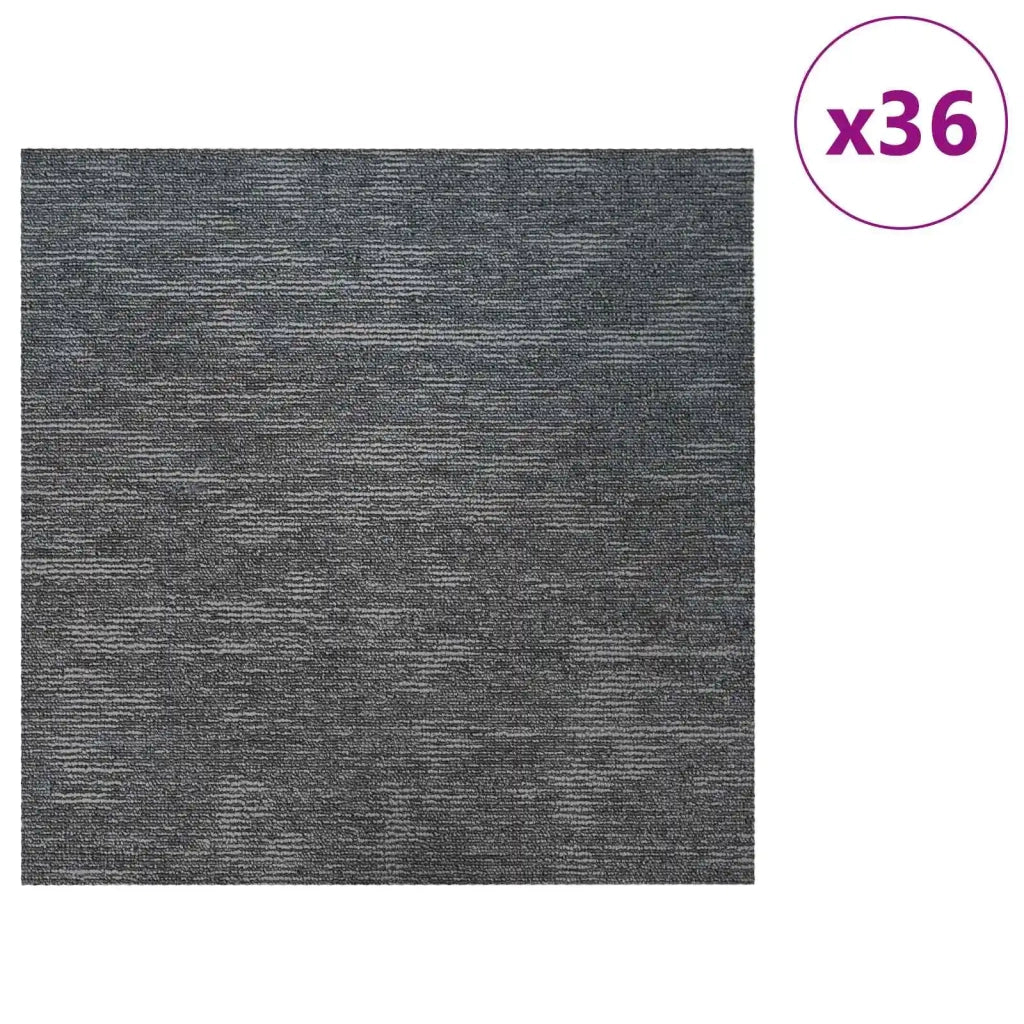 Piastrella per Tappeto Grigio cielo 50 x 50 cm 36 pcs