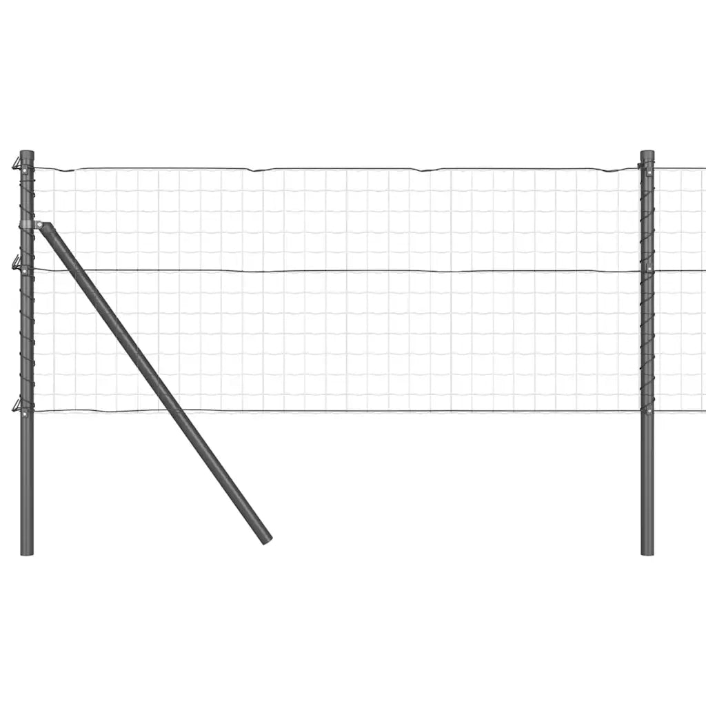 Palo della recinzione 52 pz Grigio 3,2 x 3,2 x 100 cm CFW1760085