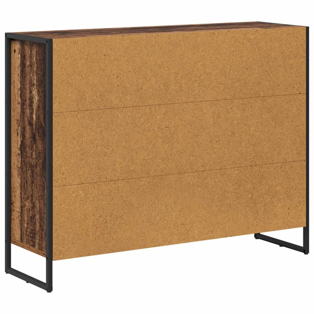 Mobile laterale Legno vecchio 96,5 x 30 x 75 cm 886610