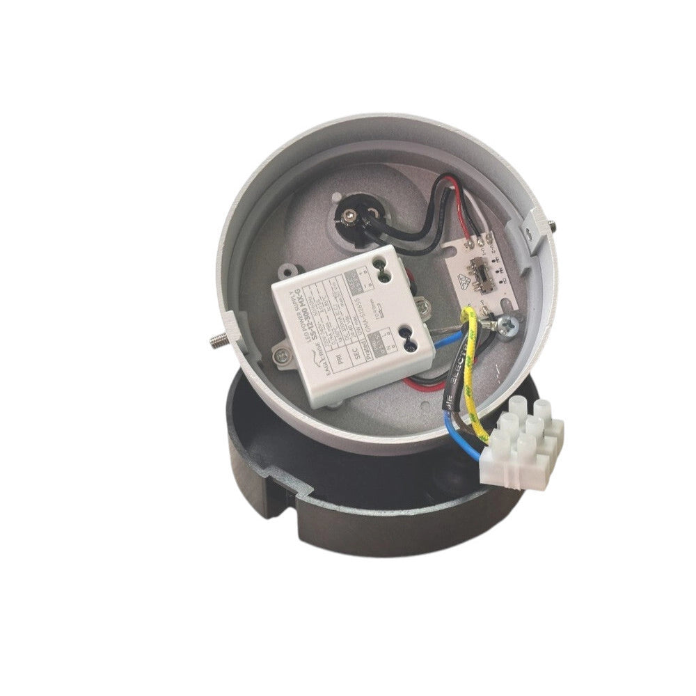 Trade Shop - Applique A Led Da Esterno 12 Watt Ip54 Con Teconologia Cct 3 Tonalità Di Luce 570-3c - Bianco