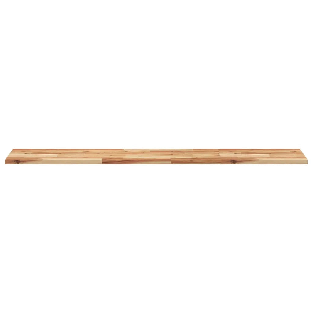 Piano Tavolo Rettangolare 120x30x2 cm Legno Massello di Acacia 4008809