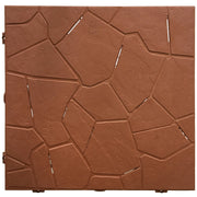 PIASTRELLA SNAPTILE CM.40X40X2,5 COCCIO