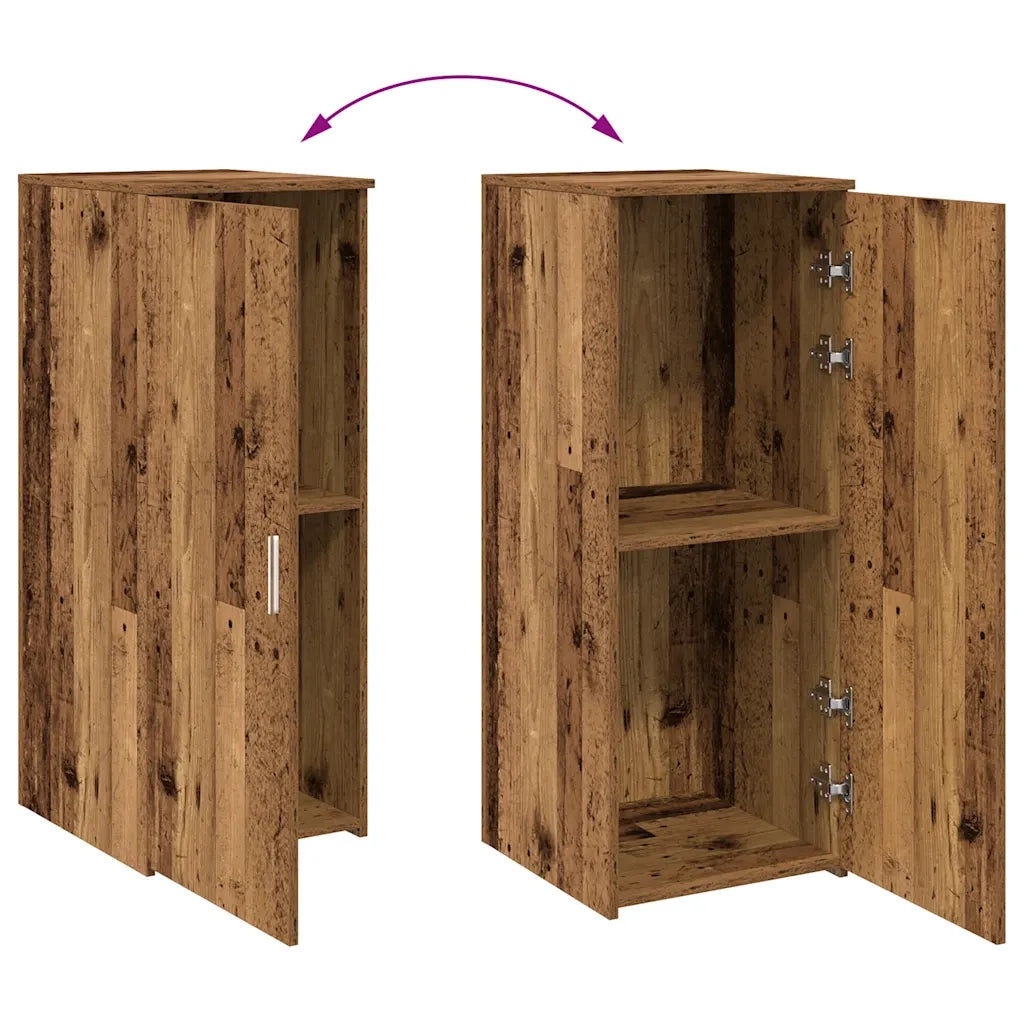 vidaXL Mobile Portaoggetti Legno Antico 40x45x103,5 cm in Truciolato