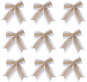 Decorazioni in Juta - 10 Pezzi - Manufatti a Mano - Decorazioni per Matrimoni - Strisce in Juta Rustiche - Regali DIY