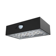 Applique solare V-TAC VT-403 3W CCT 350lm nera PIR IP65