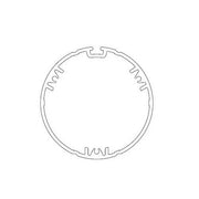 OGIVA 65X1,8 RUOTA SOVRASTAMPATA + CORONA PER SERIE M Ø 45 MM NICE 515.16301