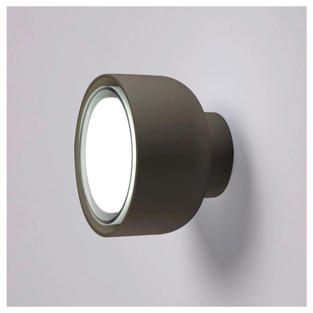 Plafoniera BOTTONE moderna in alluminio Bronzo 1xGX53