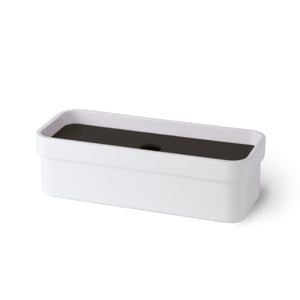 Lineabeta - Scatola portaoggetti con coperchio nero