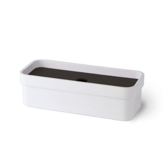 Lineabeta - Scatola portaoggetti con coperchio nero