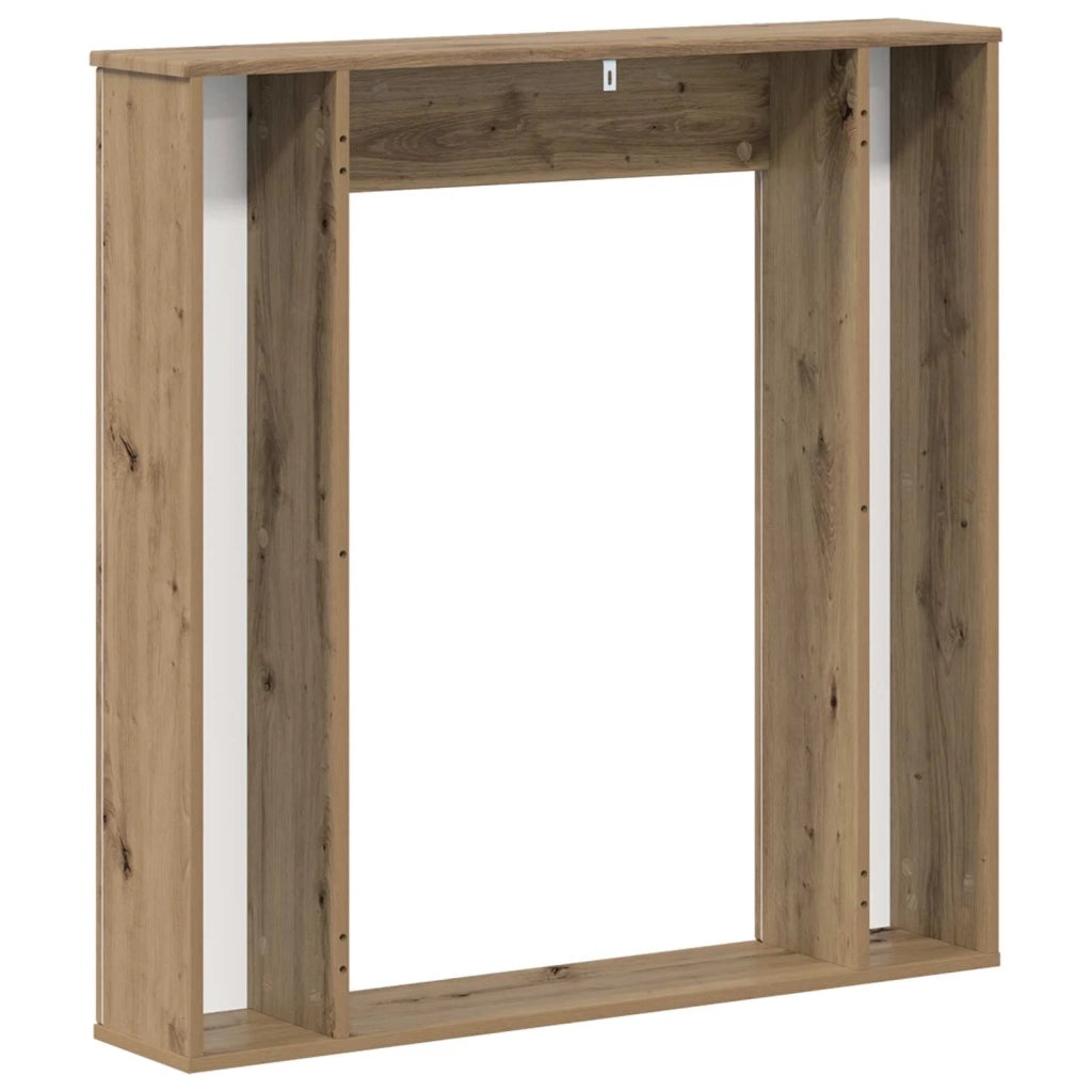 Cornice per camino Rovere Artigianale 100 x 20 x 100 cm 8006623