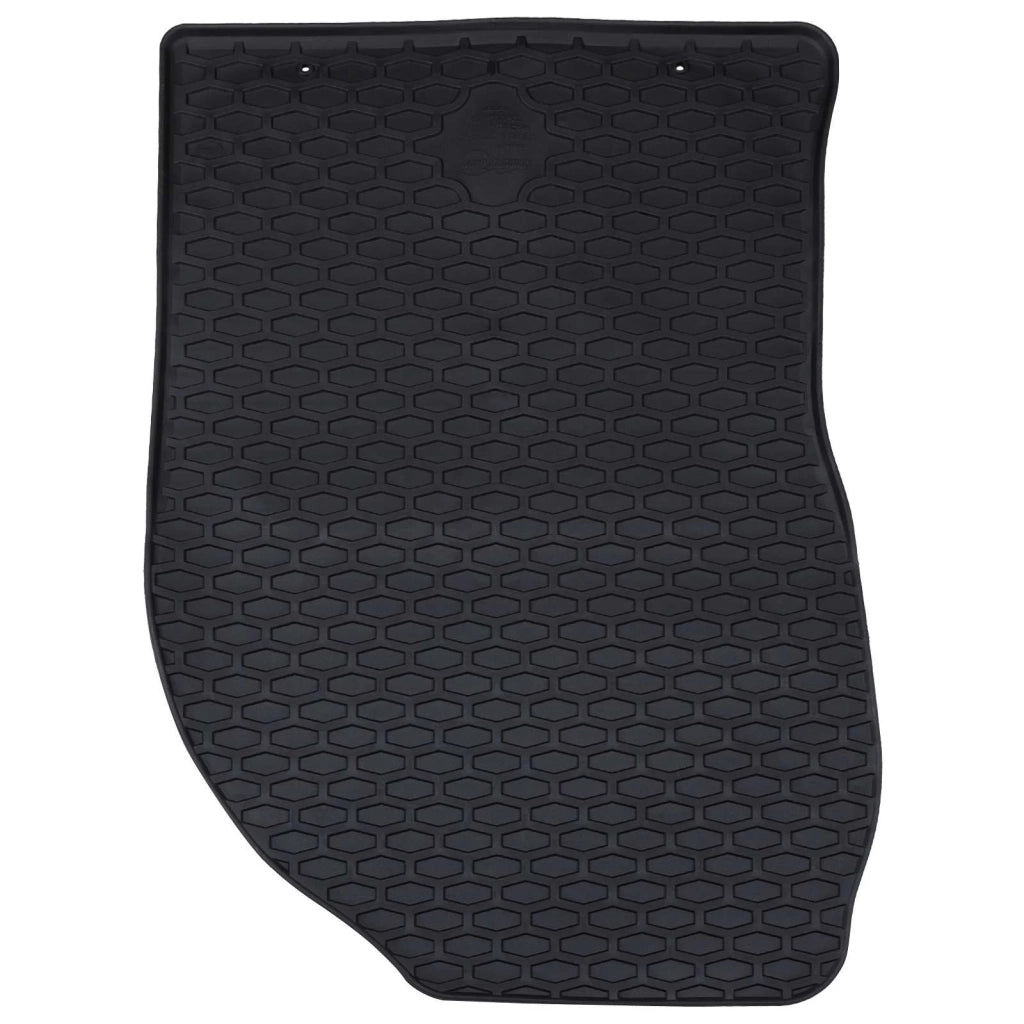 Tappetino per Auto 4 pz Nero Gomma CFW4552734
