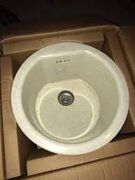 Lavello avantgarde tondo d.43,5 granito verde