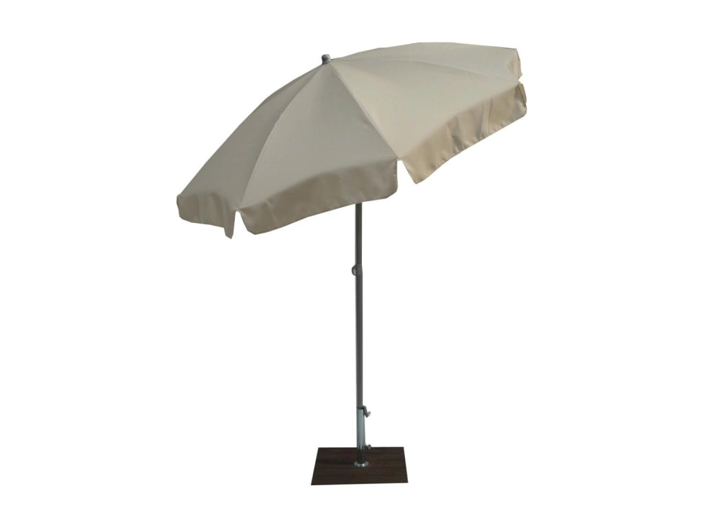 Ombrellone da Giardino Ø2 m Palo Ø33 mm in Acciaio Maffei Borgo Ecru