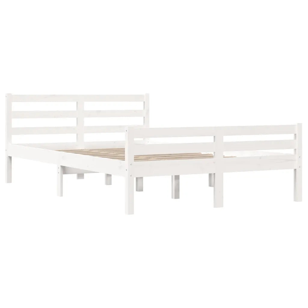 Giroletto Bianco in Legno Massello 140x200 cm 814820