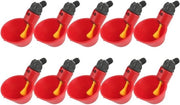 Recipiente automatico per l'acqua - Autoalimentatore per animali da cortile - Galline - Pollaio per galline - Recinzione per polli.