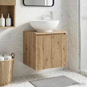 Mobile Lavabo da Parete Rovere Artigianale 49,5 x 44,5 x 65 cm 890451