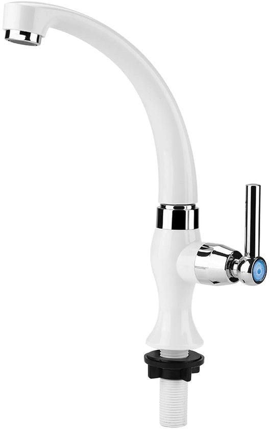 Faucetta per cucina con acqua fredda - Connettore G1/2 - Facile da installare - Maniglia singola - Economia d'acqua - Adatta per lavandino - Modello non specificato - Codice non specificato