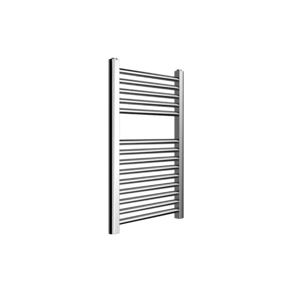 Termoarredo cromato bagno in acciaio calorifero termosifone scaldasalviette *** misure h680xl450xi400 14 tubi, pezzi 1