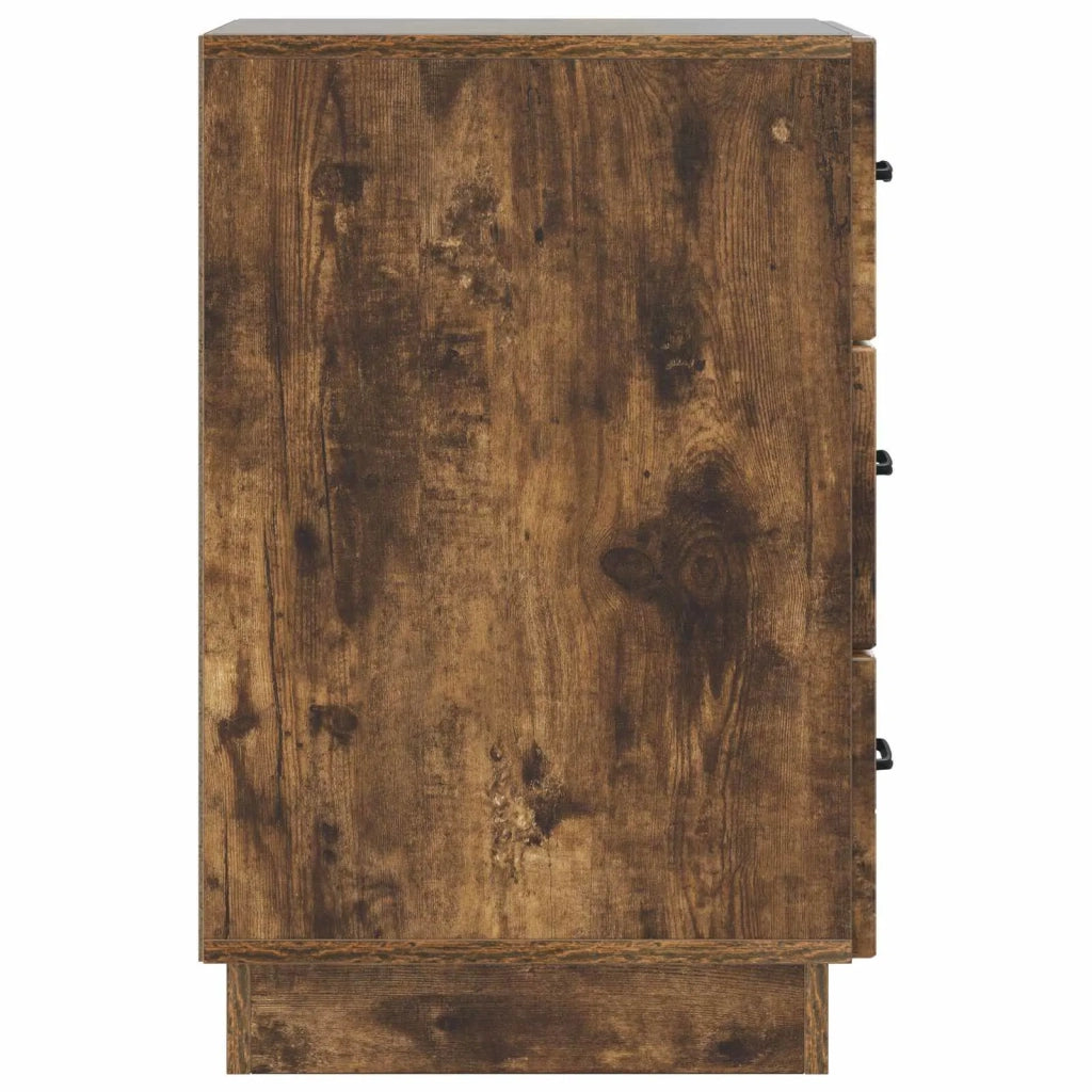 Armadio da Notte con cassetto Rovere Fumo 43 x 41 x 63,5 cm 895250