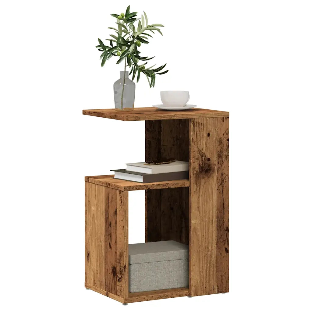 Tavolino da salotto | Tavolino da caff¨¨ | Tavolino da Soggiorno Legno Antico 36x30x56 cm Legno Multistrato