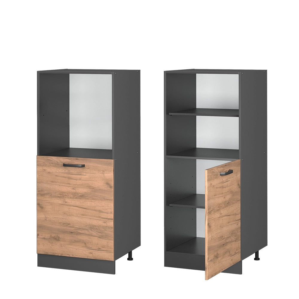 Vicco Mobile per forno da incasso Quercia dorata 60 cm