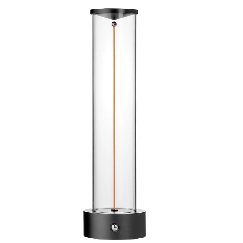 Trade Shop - Lampada Da Tavolo Scrivania Led 3w Filamento Flessibile Magnetico Lume Ricaricabile D39 -