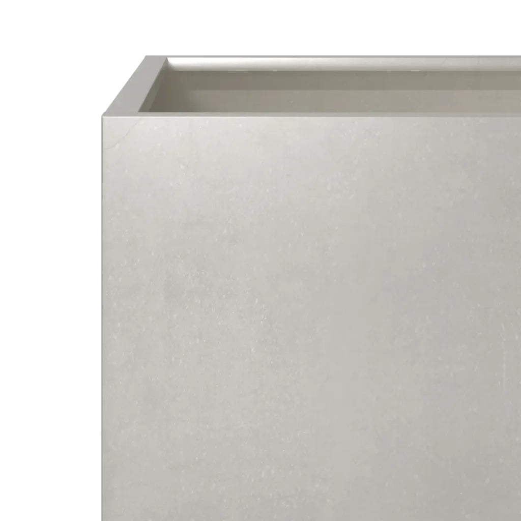 Fioriera da Giardino 40x40x40 cm in Acciaio Inox 851207