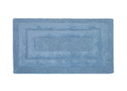 Tappeto Casa Bagno Cotone Spugna Morbida Tinta Unita Antiscivolo Sirio Mediterraneo - 50x80 - Mediterraneo