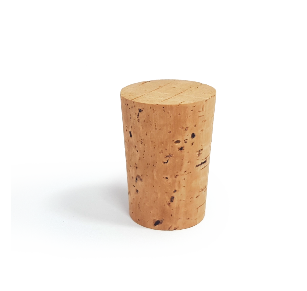 TAPPO IN SUGHERO AGGLOMERATO 24x38 mm - confezione 100 pezzi