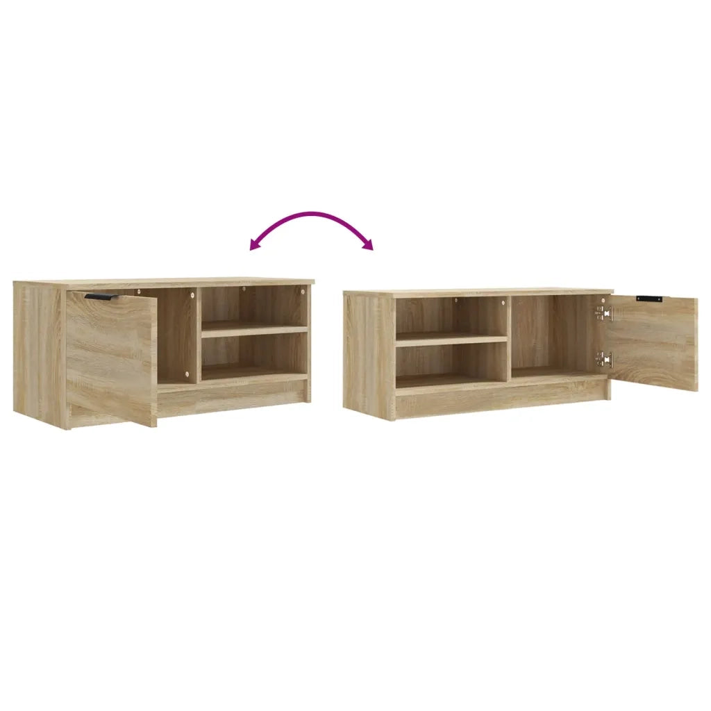 Mobili TV 2 pz Rovere Sonoma 80x35x36,5 cm in Legno Multistrato cod mxl 9150