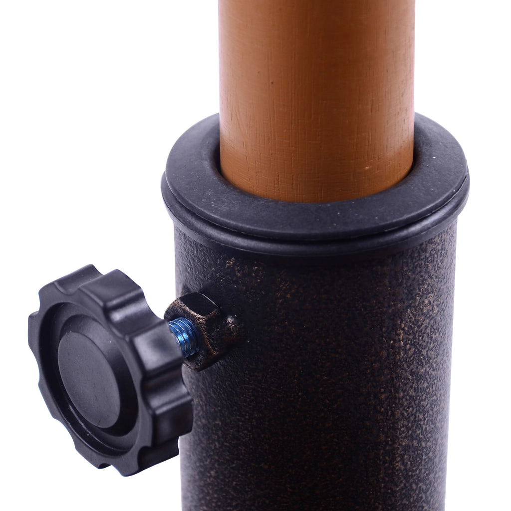 Base per Ombrellone da Giardino ¨C Zephmum ¨C Bronzo 54.5x34 cm Peso 19 kg