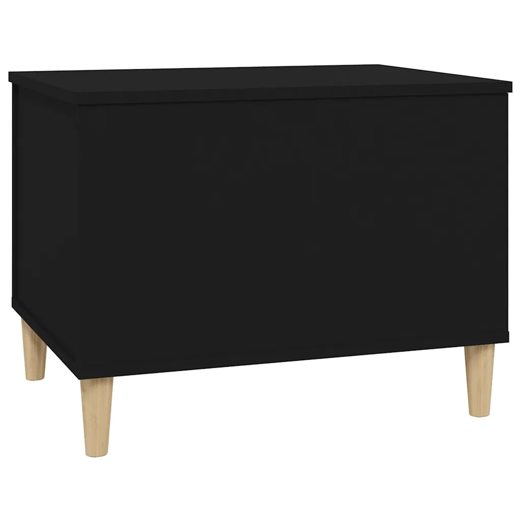 Tavolino da salotto | Tavolino da caff¨¨ | Tavolino da Soggiorno Nero 60x44,5x45 cm in Legno Multistrato