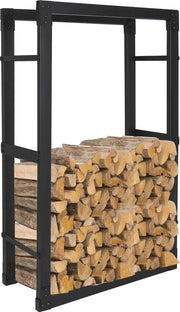 Houten Houtopslag Rek per Esterno - Stabile, Resistente all'Ossidazione e Facile da Montare