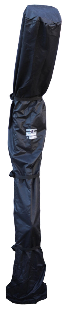 Copertura Universale per Doccia da Esterno 29x243 cm Impermeabile Nera