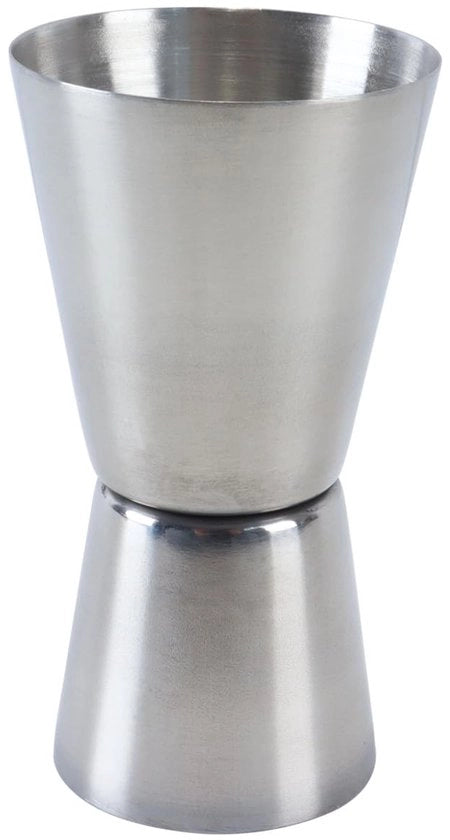 Bicchiere di misura 25ml/50ml - Acciaio inossidabile - Dual Jigger - Liquori - Duraturo - Facile da pulire