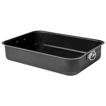 LASAGNERA CON ANELLO 'BLACK LINE' cm 35x27,5x7h - PENTALUX