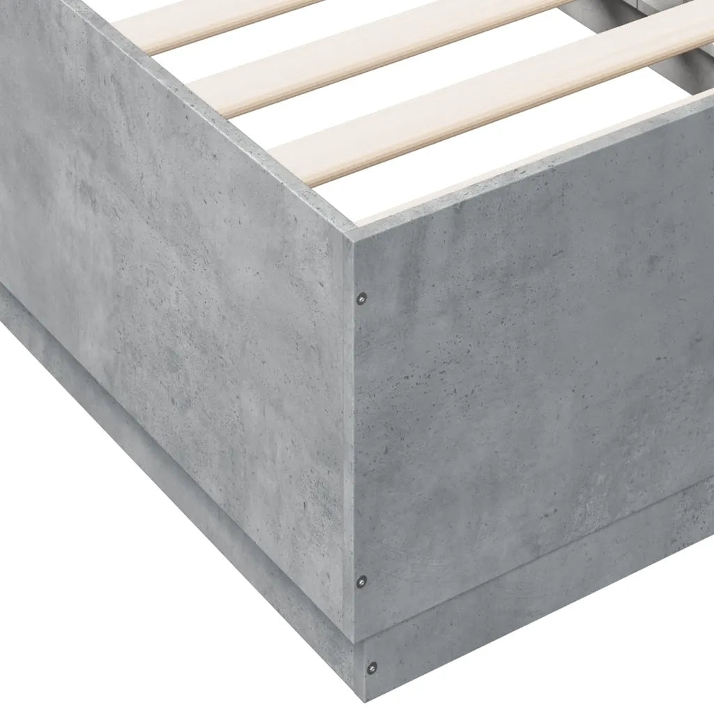 Giroletto Grigio Cemento 90x190 cm in Legno Multistrato