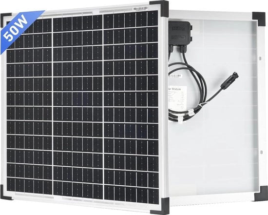 Pannello Fotovoltaico 50 W per Impieghi Off-Grid - Compattabile e Efficiente