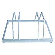Portabiciclette 4 posti 40x113 cm in acciaio