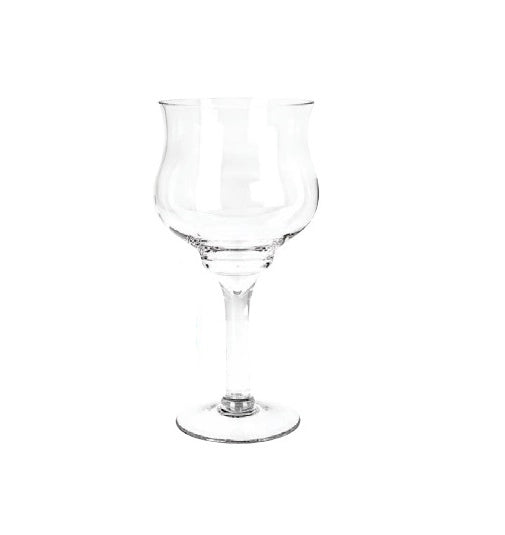 Vaso Decorativo Casa in vetro a calice 25,5 cm