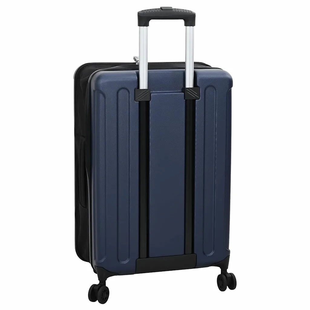 Valigia con blocco Blu scuro 43 x 27 x 66 cm Plastica ABS CFW7300314