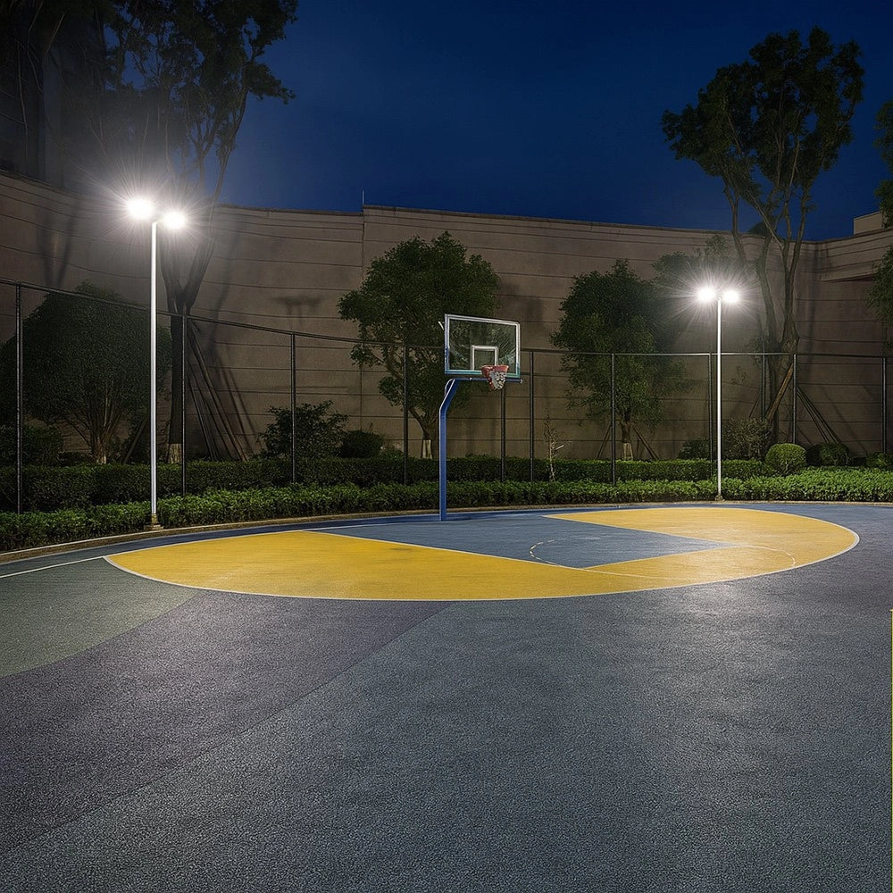 Trade Shop - Faro Led Modulare 100 Watt Nero Proiettore Da Esterno Luce Fredda 6000k Ip65 El-100w-f -