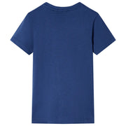 Maglietta per Bambini Blu Scuro 104 11655