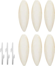 Accessori per uccelli - Giocattolo per uccelli DIY con supporto metallico griglia naturale per uccelli rettili tartarughe lumache 11-13cm