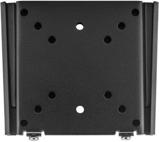 Supporto per TV e Monitor universale da parete per schermi da 13 a 27 pollici (33-68cm) - fino a 30Kg - fino a VESA 100x100mm - distanza dal muro 15mm - supporto per TV e monitor da parete