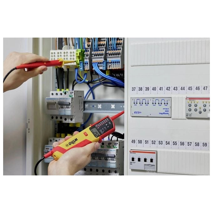 Wiha WIH-44319 eMobility Tester di tensione e continuita' 12 - 1000 V AC CAT IV colore Nero