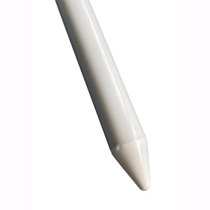 Ombrellone da Spiaggia Mare Diametro 200 cm Telo da 135 gr/mq Colore Bianco/Giallo