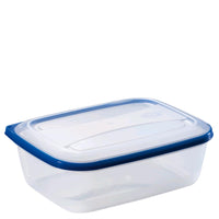 Tris di Contenitori Rettangolare per Alimenti in polipropilene Litro da Frigo 3 Pezzi