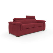 Giunone Divano letto mat. H18 200 cm (mat. 120x197 cm) rosso
